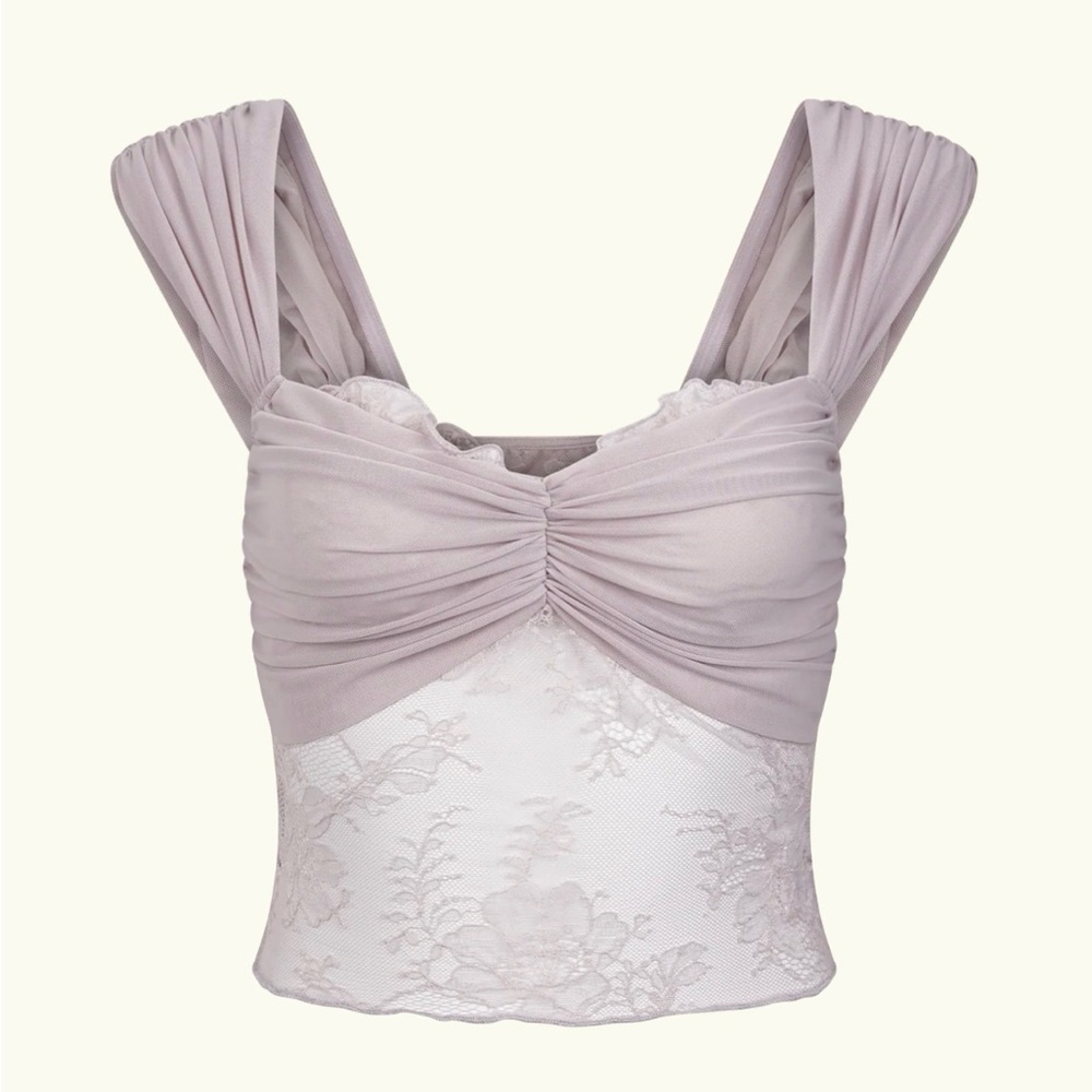 Brand new MESHKI crop top